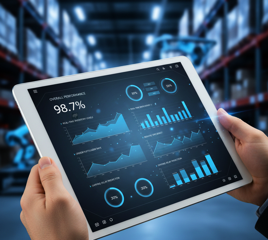 Equipo directivo revisando KPIs de inversión y finanzas personales